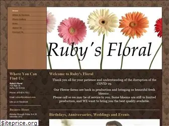 rubysfloral.com