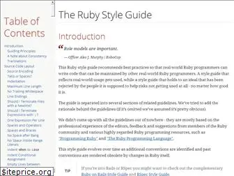 rubystyle.guide