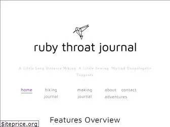 rubythroatjournal.com