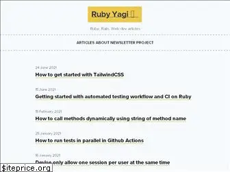 rubyyagi.com