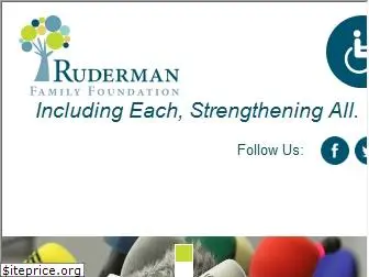 rudermanfoundation.org