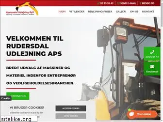 rudersdaludlejning.dk