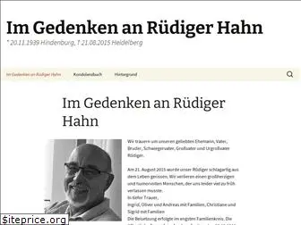ruedigerhahn.org