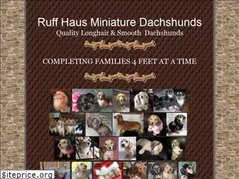 ruffhausdachshunds.net