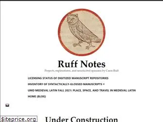 ruffnotes.org