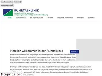 ruhrtalklinik.de