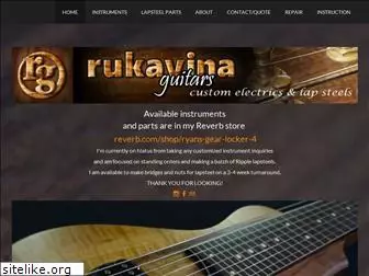 rukavinaguitars.com