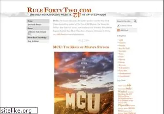 rulefortytwo.com