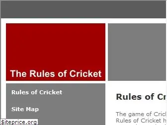 rulesofcricket.co.uk