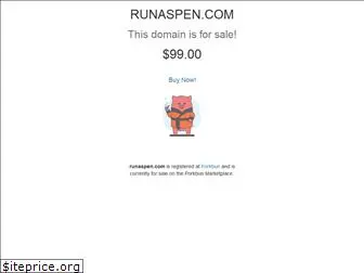 runaspen.com