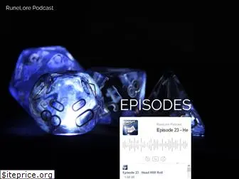 runelorepodcast.com
