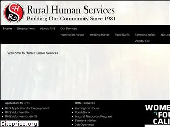 ruralhumanservices.net