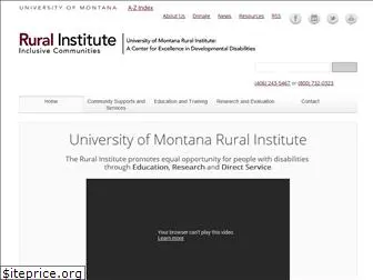 ruralinstitute.umt.edu