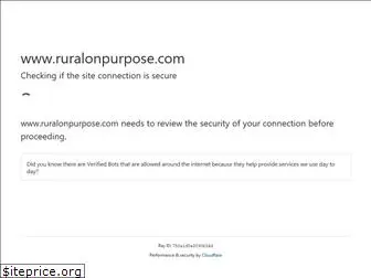 ruralonpurpose.com