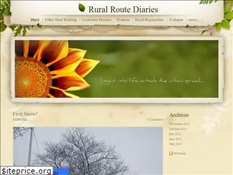 ruralroutediaries.weebly.com