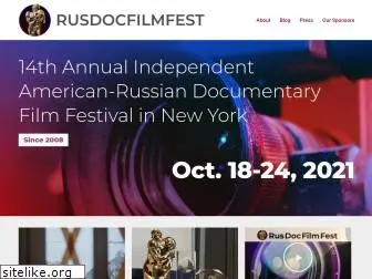 rusdocfilmfest.org