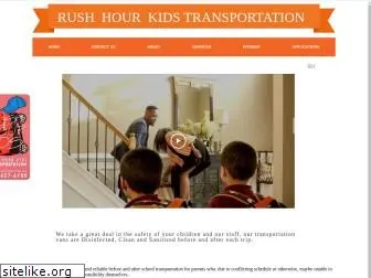 rushhourkidstransportation.com