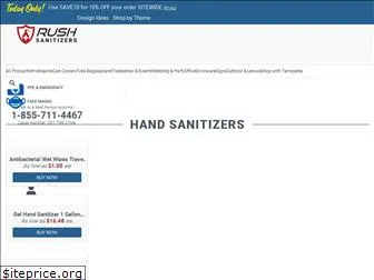 rushsanitizers.com