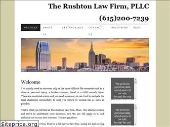 rushtonlawnashville.com