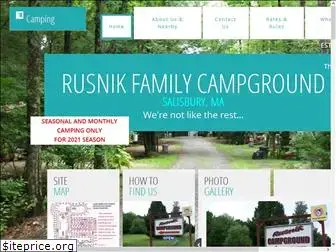 rusnikcampground.com