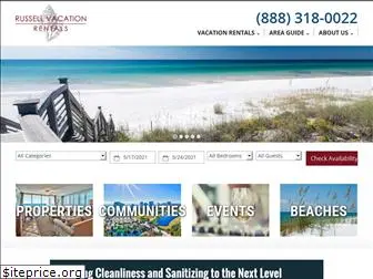 russellvacationrentals.com