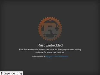 rust-embedded.org
