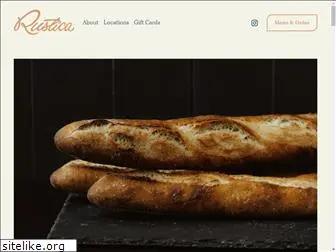 rusticabakery.com