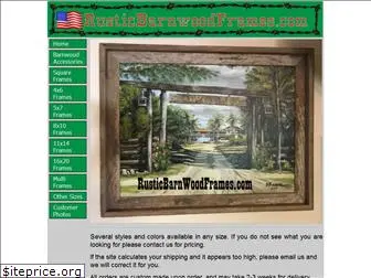 rusticbarnwoodframes.com