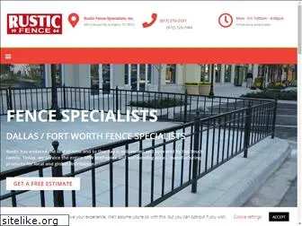 rusticfence.com