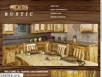 rusticlogfurniture.com thumbnail