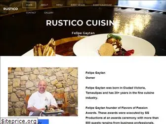 rusticocuisinetx.com