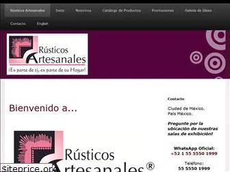 rusticosartesanales.com