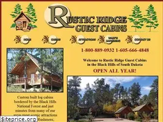 rusticridgeguestcabins.com