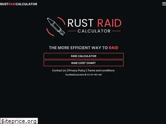 rustraidcalculator.com