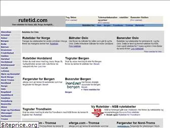 rutetid.com