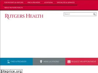 rutgershealth.org