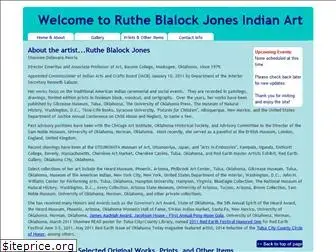 rutheblalockjonesindianart.com