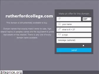 rutherfordcollege.com