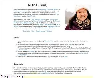 ruthfong.com