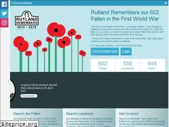 rutlandremembers.org