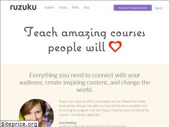 ruzuku.com