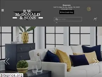 rwmcdonaldandsons.com