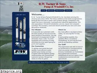 rwturnerpump.com