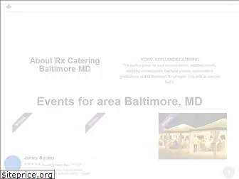 rxcateringbaltimore.net