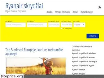 ryanair-skrydziai.lt