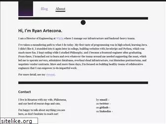 ryanartecona.com