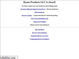 ryansproducts.com