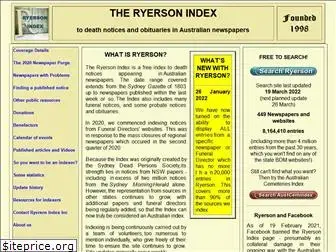 ryersonindex.org