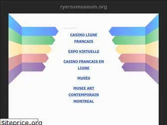 ryerssmuseum.org