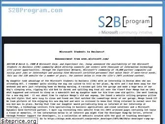 s2bprogram.com